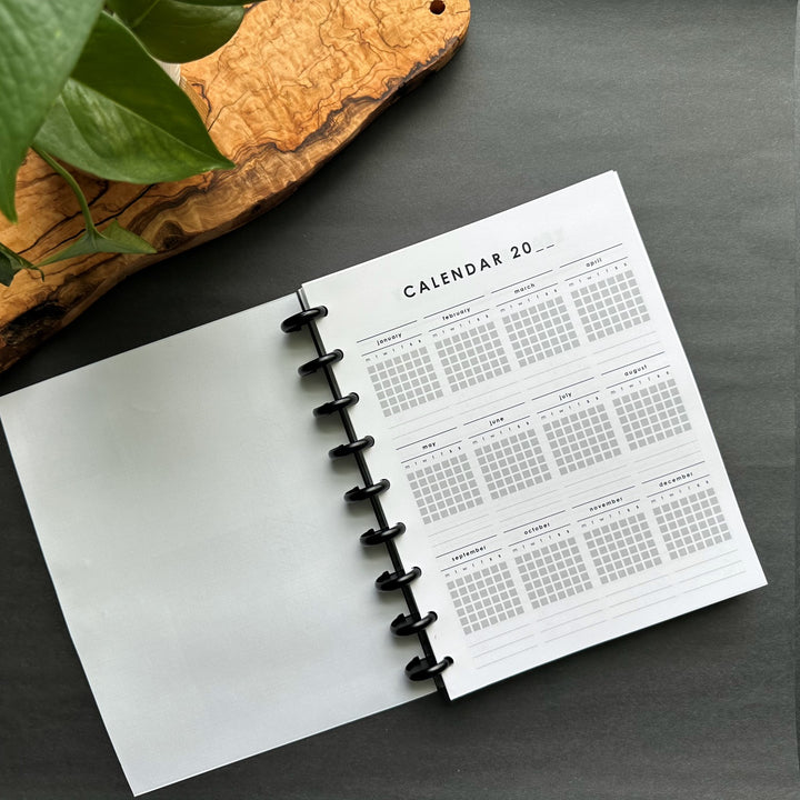 Undated Weekly Planner