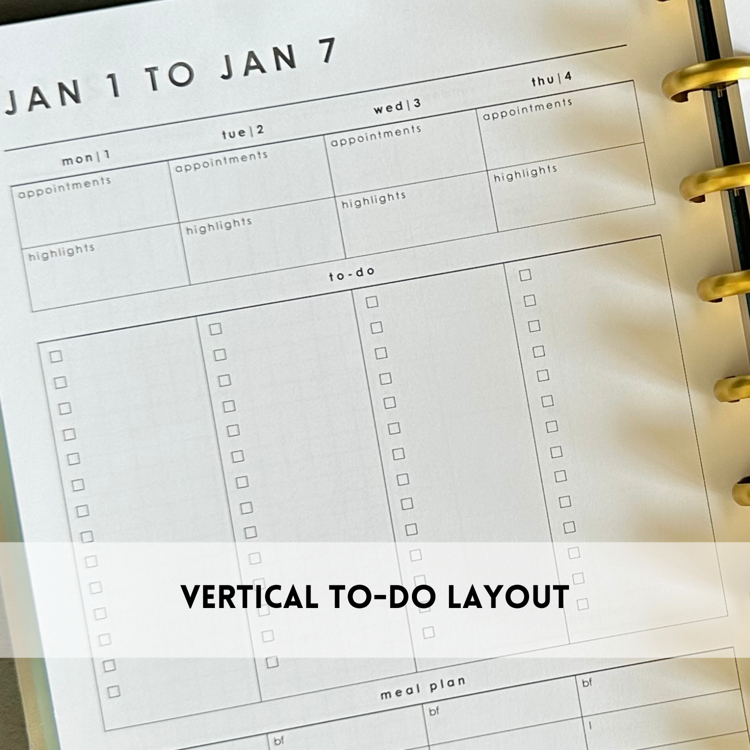 Q4 2024 Daily Planning Pages | A5 Planner Inserts