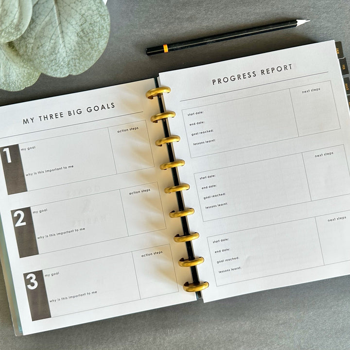 Undated Weekly Planner