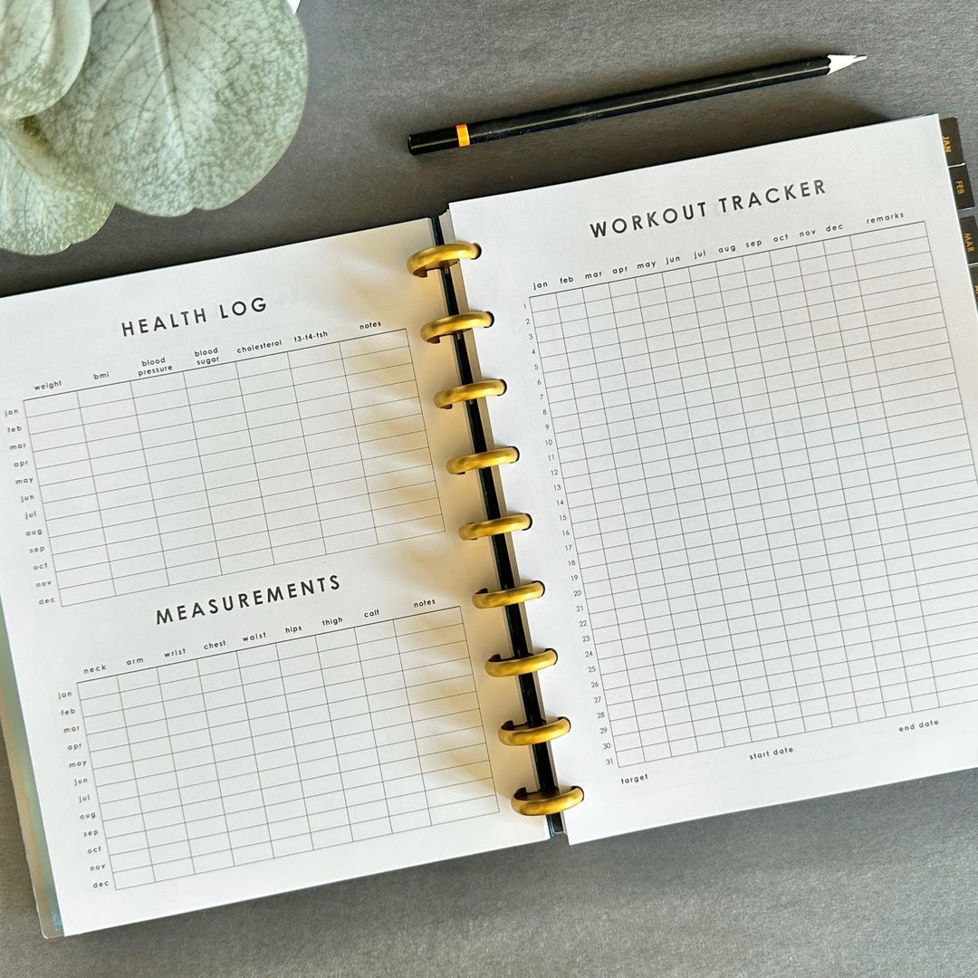 Undated Weekly Planner