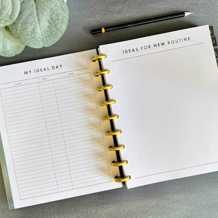 Undated Weekly Planner