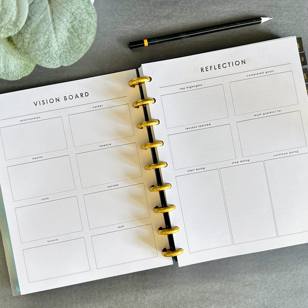 Undated Weekly Planner