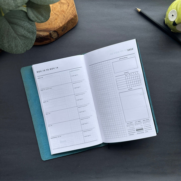 2025 Make-My-Day Flex Planner | 6 Monthly | Set of 2