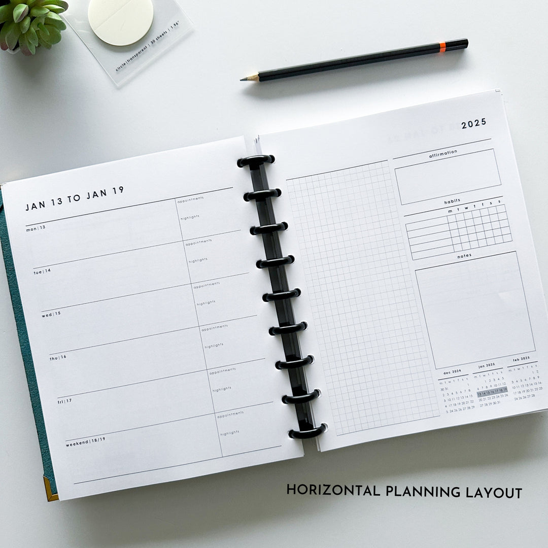 2025 Make-My-Day Weekly Planner