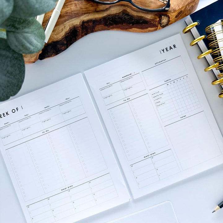 Vertical 'To-Do' Weekly Planning Spread - Free Planner Printable